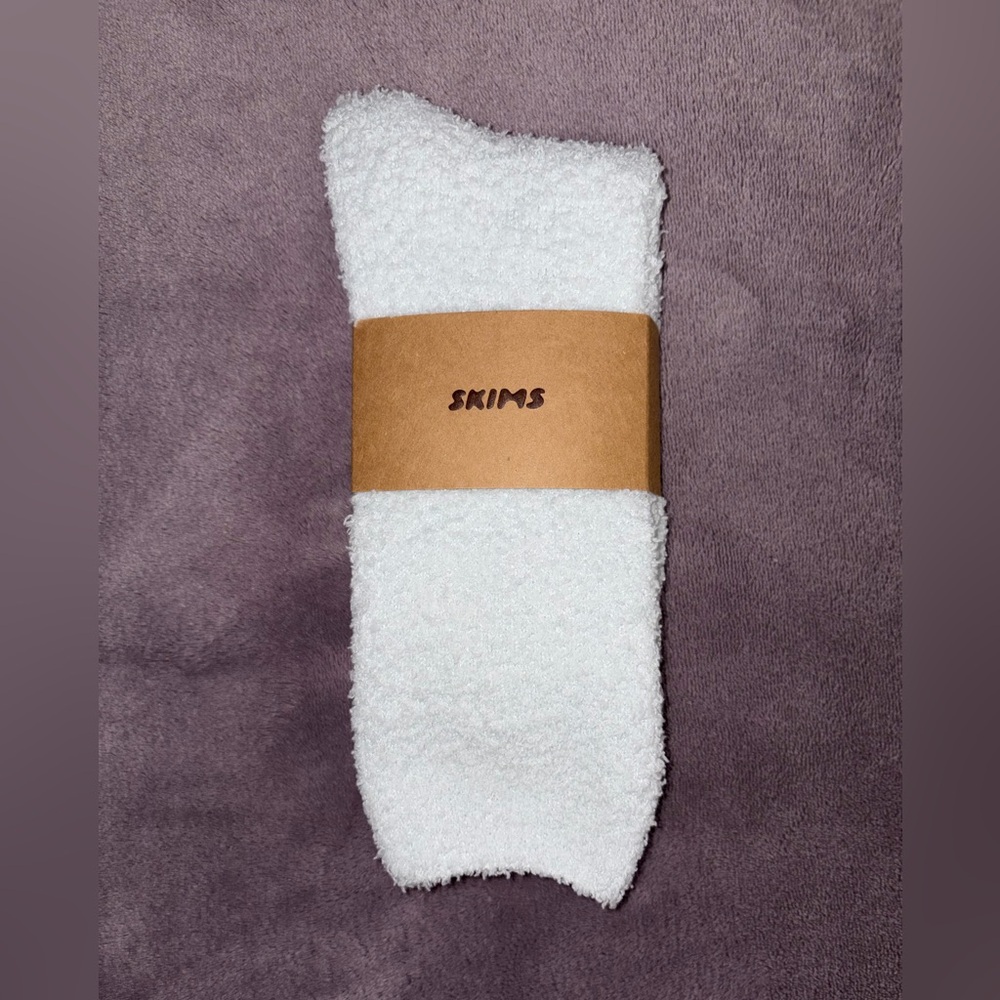 NWT - Skims Zen Blue Cozy Socks - One Size Fits All